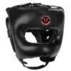 FTF (FEAR THE FIGHTER) Traditional Headgear With Face-Saver Bar Black -Boxing Shop 135e999a c8b8 46cb a836 66d2892424b1 16299.1680141479