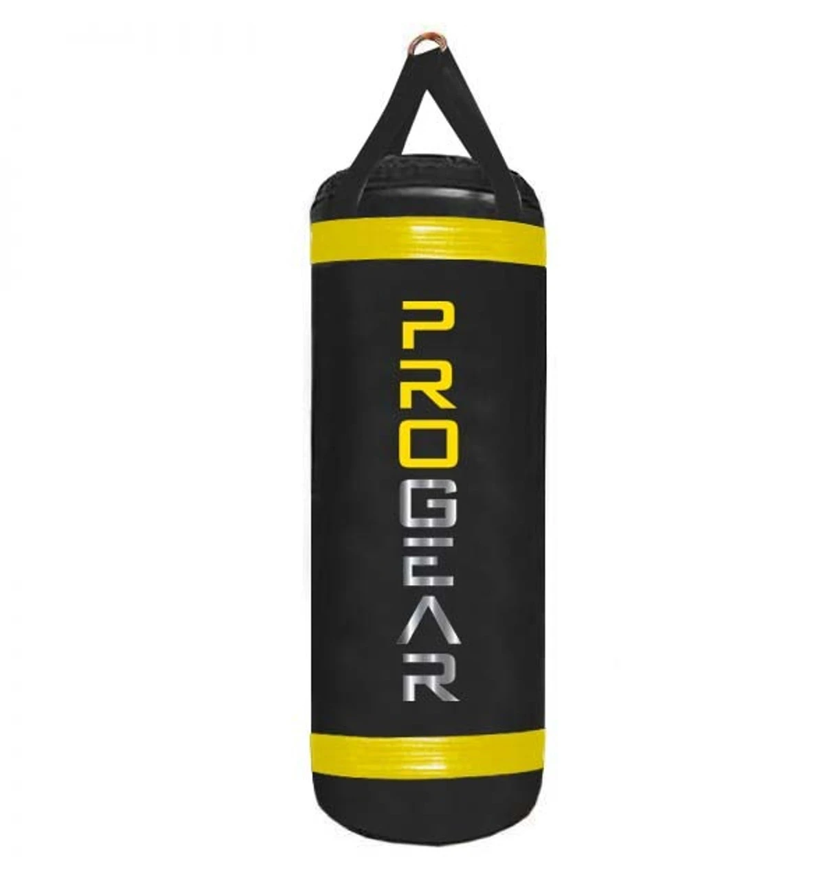 PROGEAR 4FT 80LB Luxury Heavy Punching Bag Black/Yellow 3 PROGEAR 4FT 80LB Luxury Heavy Punching Bag Black/Yellow