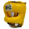 Cleto Reyes Traditional Headgear With Pointed Nylon Face Bar Yellow 2 Cleto Reyes Traditional Headgear With Pointed Nylon Face Bar Yellow -Boxing Shop 20556.750 76242.1593303854