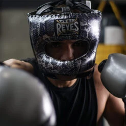 Cleto Reyes Traditional Headgear - Silver/Black Steel Snake -Boxing Shop 61ZvUud6 wL. AC SL1200 26833.1666402905