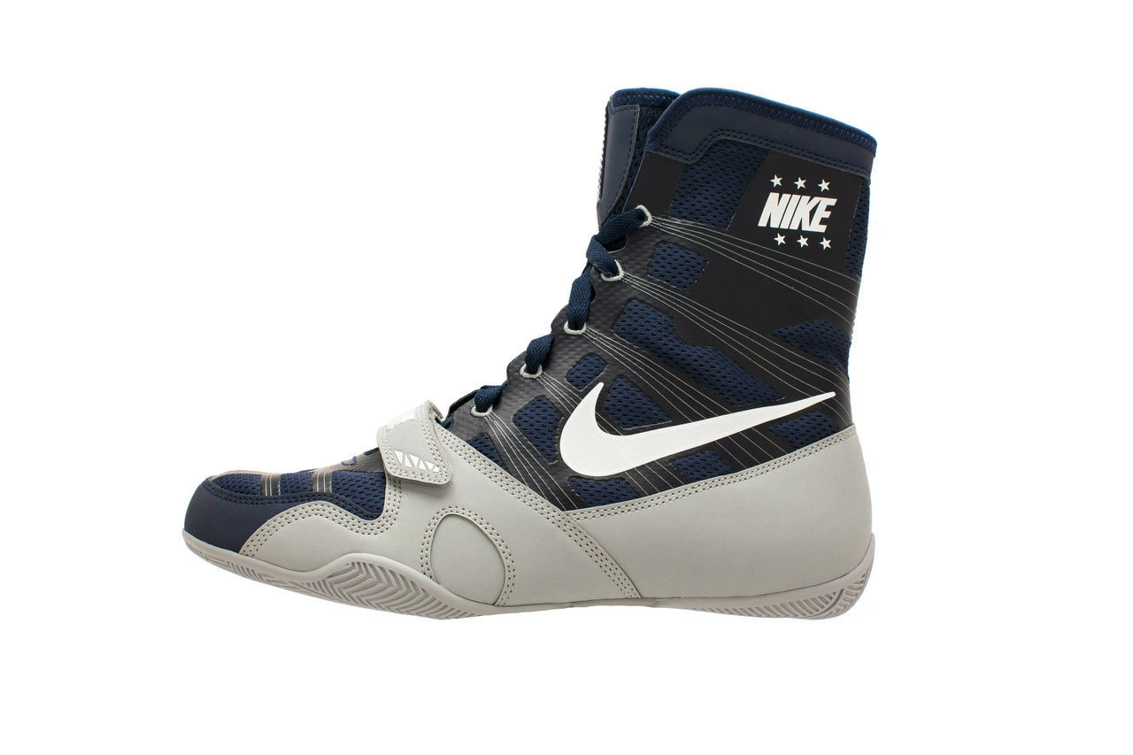 Nike HyperKO Limited Edition - Midnight Navy/White/Silver Boxing Shoes 3 Nike HyperKO Limited Edition - Midnight Navy/White/Silver Boxing Shoes