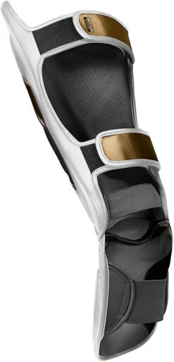 Hayabusa T3 Striking Shinguards White/Gold -Boxing Shop 717L4EFmHhS. AC SL1500 2 34072.1638388978