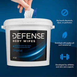 Defense Soap Body Wipes 400 Count Tub -Boxing Shop 71Kpij6ax S. SL1500 30353.1654827435