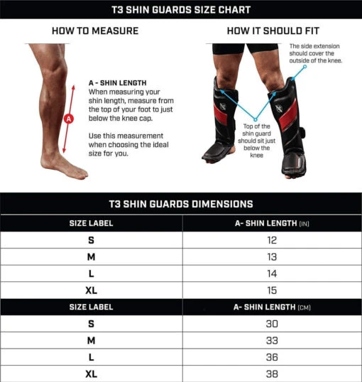 Hayabusa T3 Striking Shinguards - Image 6