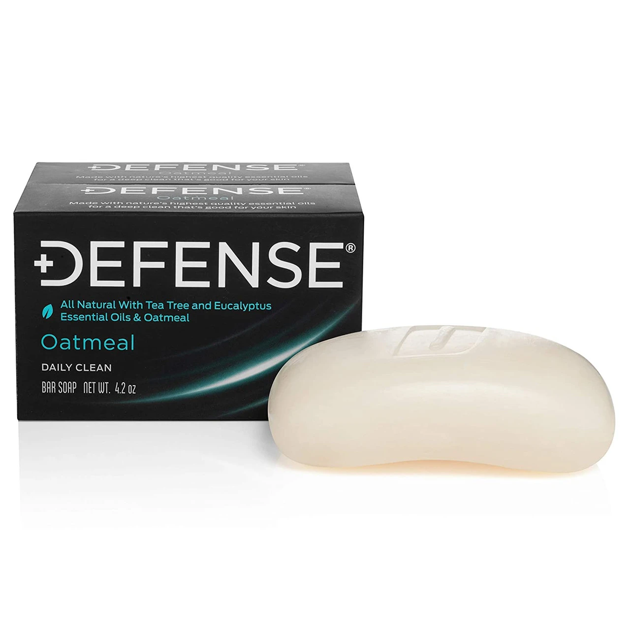 Defense Soap Oatmeal 4 Oz Bar (Pack Of 2) - 100% Natural Hydrating And Exfoliating Soap With Tea Tree Oil. Made In USA. 3 Defense Soap Oatmeal 4 Oz Bar (Pack Of 2) - 100% Natural Hydrating And Exfoliating Soap With Tea Tree Oil. Made In USA.
