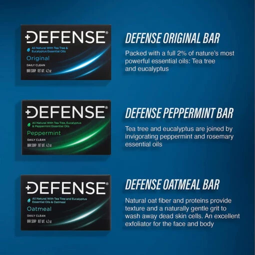 Defense Soap 4 Oz Bar (Pack Of 2) - 100% Natural And Herbal Pharmaceutical Grade Tea Tree Oil. Made In USA. - Image 6