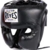 Cleto Reyes Headgear With Cheek Protection Black -Boxing Shop 71ekUoTspvL. SL1108 54806.1593362110