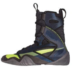 NIKE HYPERKO 2 Professional Boxing Shoes Black/Metallic Cool Grey/Blue