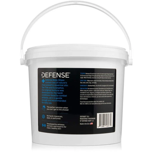 Defense Soap Body Wipes 400 Count Tub - Image 2
