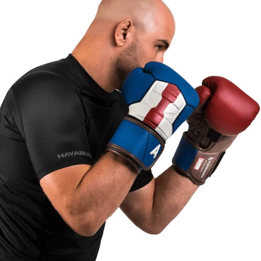 Hayabusa Marvel's Captain America Boxing Gloves - Image 6