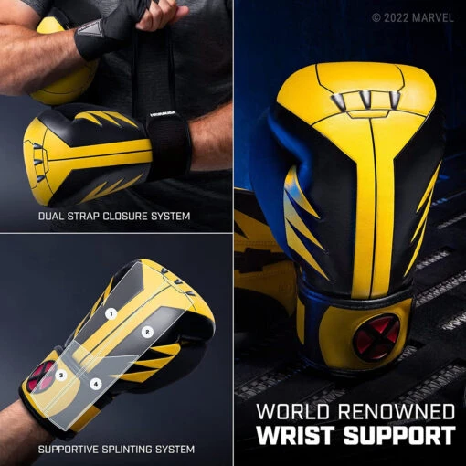 Hayabusa Marvel’s Wolverine Boxing Gloves - Image 3