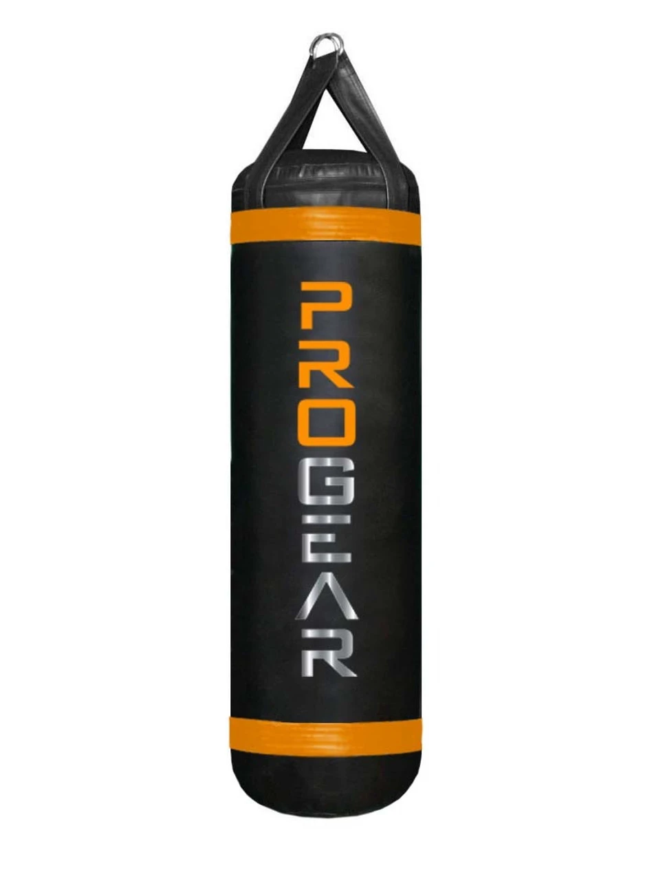 PROGEAR 4FT 80LB Luxury Heavy Punching Bag Black/Orange 3 PROGEAR 4FT 80LB Luxury Heavy Punching Bag Black/Orange