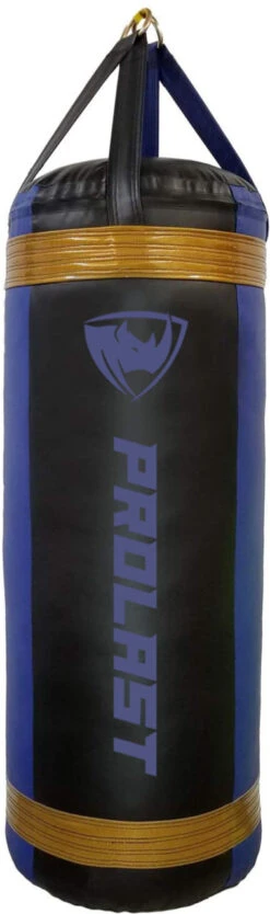 PROLAST Boxing 4 FT XL 150 Lb Floyd Mayweather Style Punching Bag Black // Blue
