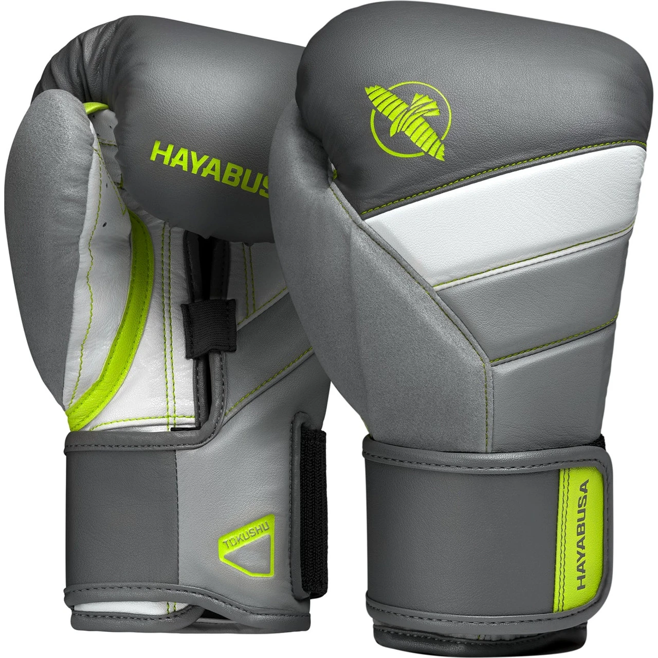 Hayabusa T3 Boxing Gloves Charcoal/Lime 3 Hayabusa T3 Boxing Gloves Charcoal/Lime