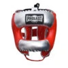 PROLAST Face Saver Leather Boxing Headgear With Nylon Face Bar - Red/ Silver Color -Boxing Shop WhatsApp Image 2019 09 10 at 3.22.41 AM 01952.1593325501