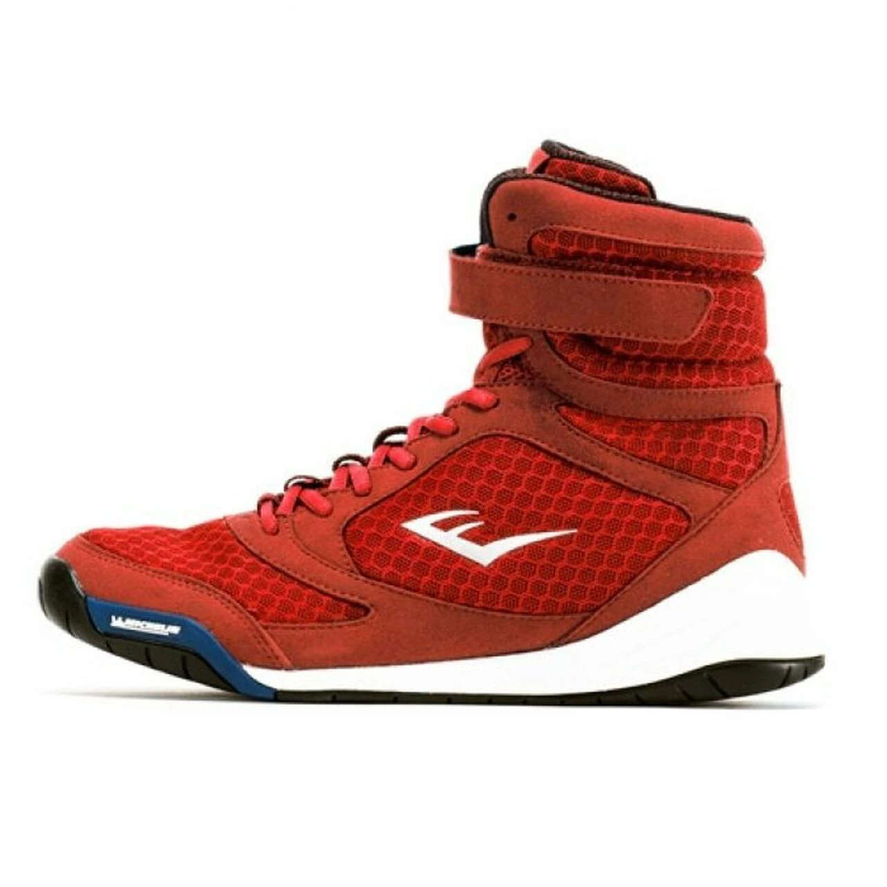 Everlast Elite High Top Boxing Shoes Red 2 Everlast Elite High Top Boxing Shoes Red