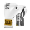 Everlast Metallic White 1910 Classic Fight Gloves