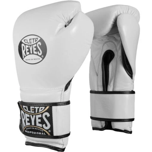 Cleto Reyes Hook & Loop Boxing Gloves White
