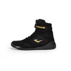 Everlast ELITE 2 High Top Boxing Shoes Black/Gold